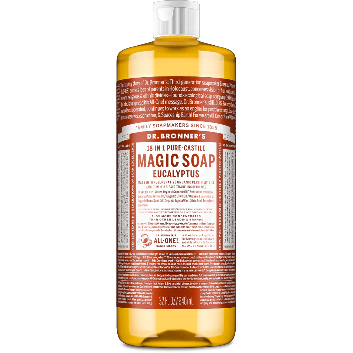 Dr. Bronner's Castile Liquid Soap - Image 8