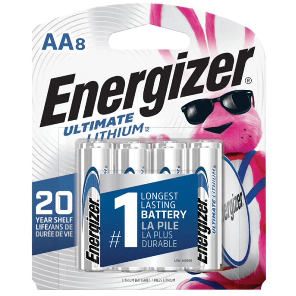 Energizer Ultimate LI AA 8 pack