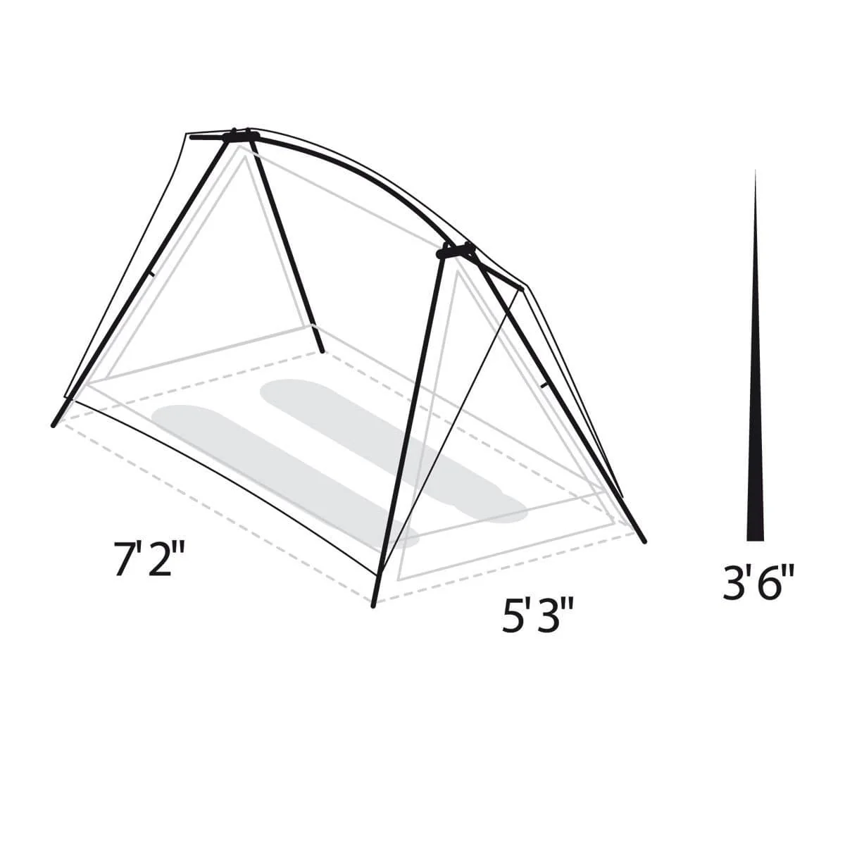 Eureka Timberline 2 Tent - Image 3