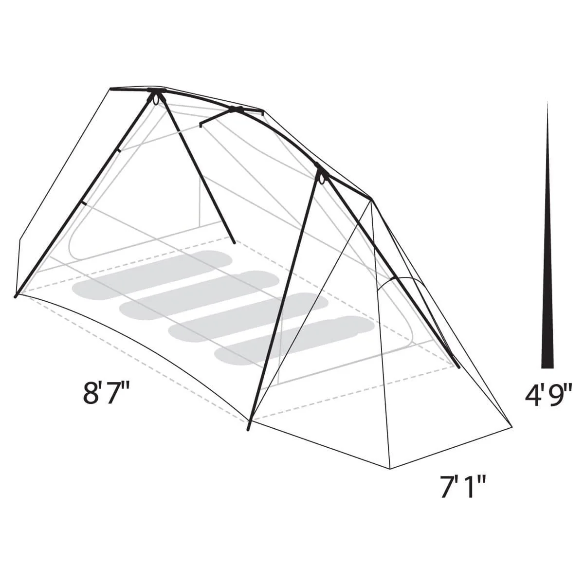 Eureka! Timberline SQ 4XT Tent - Image 5