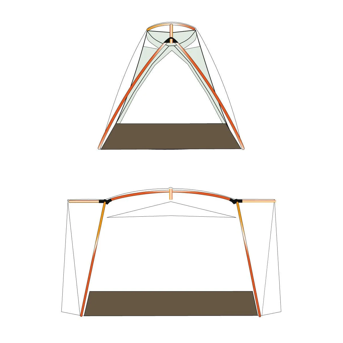 Eureka Timberline SQ Outfitter 6 Person Tent - Image 4