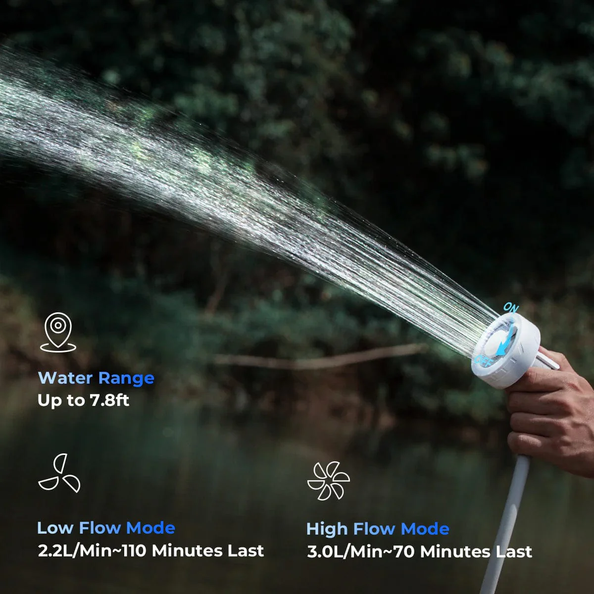 Flextail Max Shower with Case - Image 4