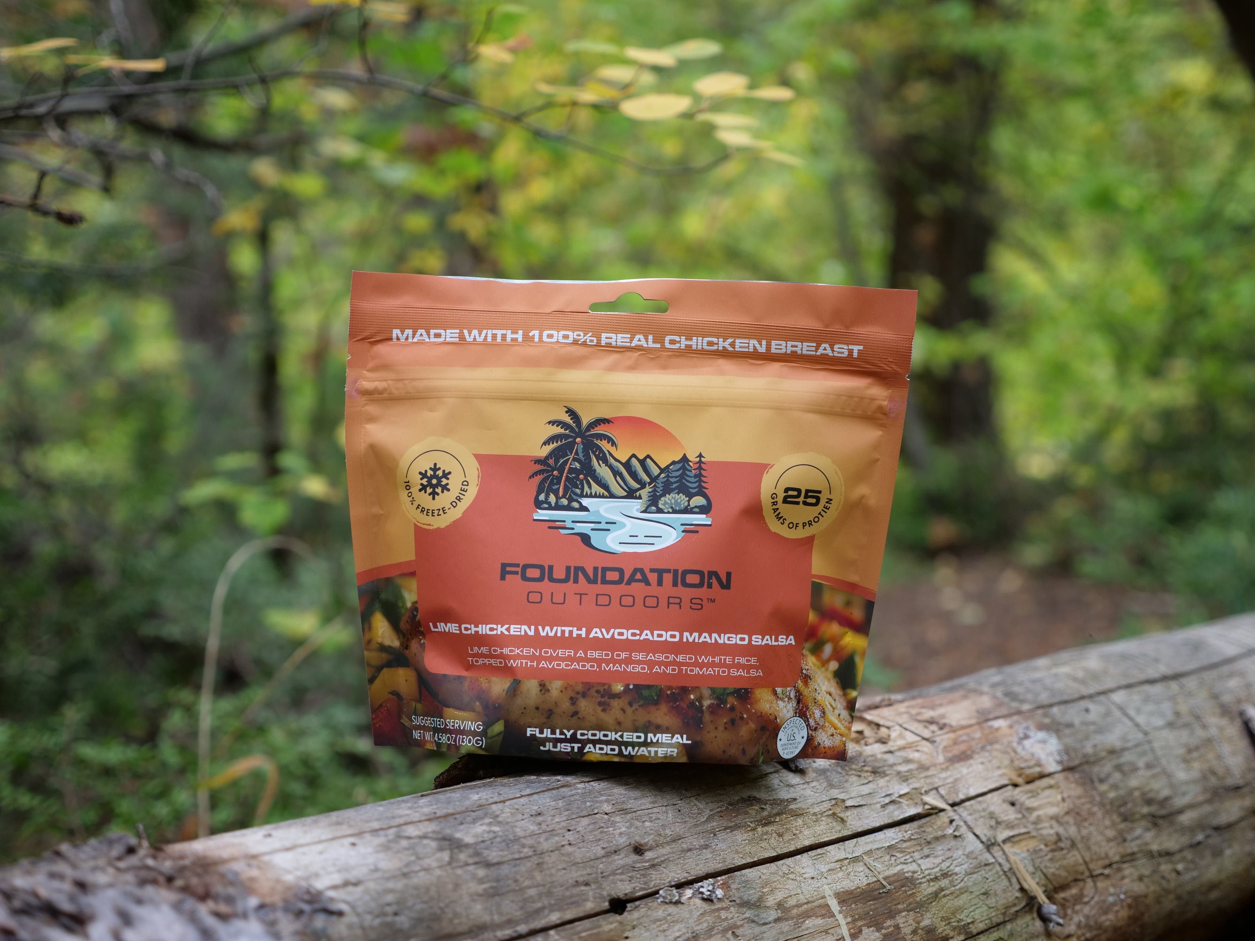 FOUNDATION Outdoors Lime Chicken with Avocado, Mango Salsa Meal - Image 5