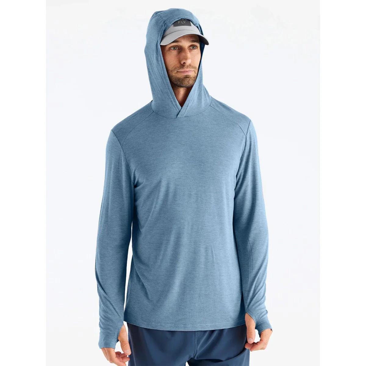 Free Fly Men's Bamboo Shade Hoodie - Image 12