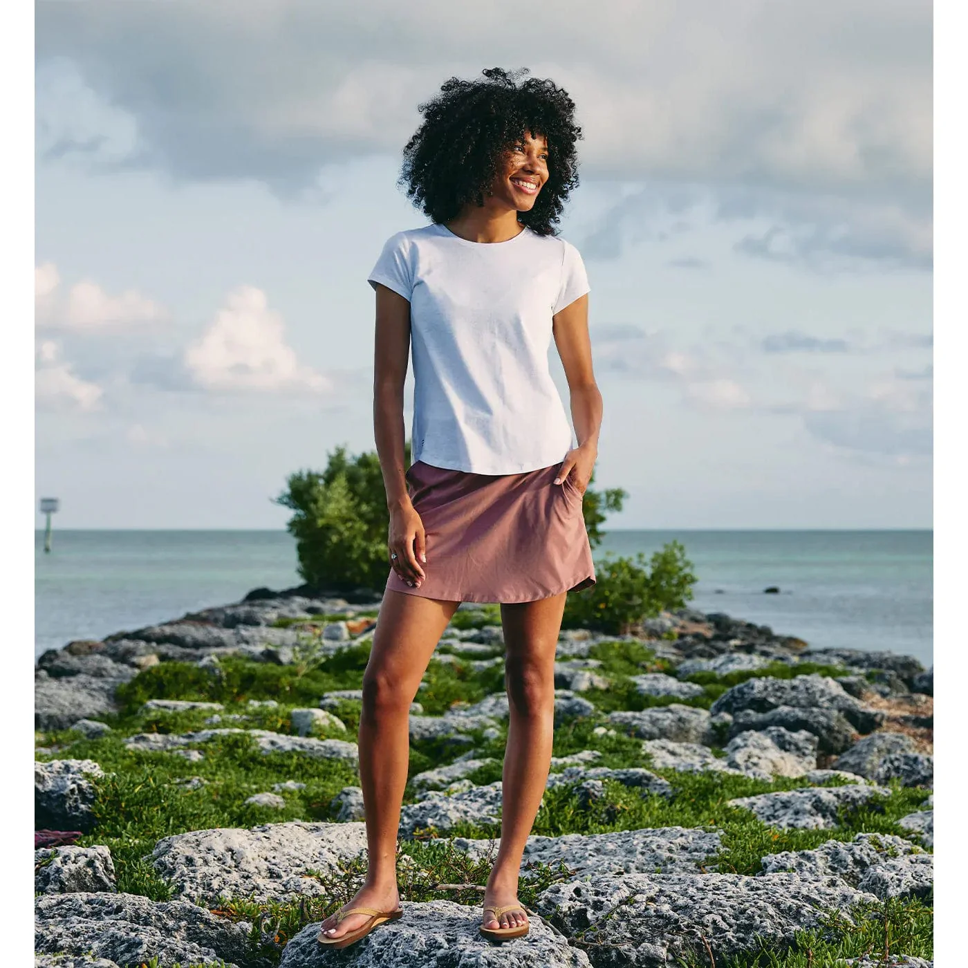 Free Fly Women's Bamboo Current Tee - Image 6