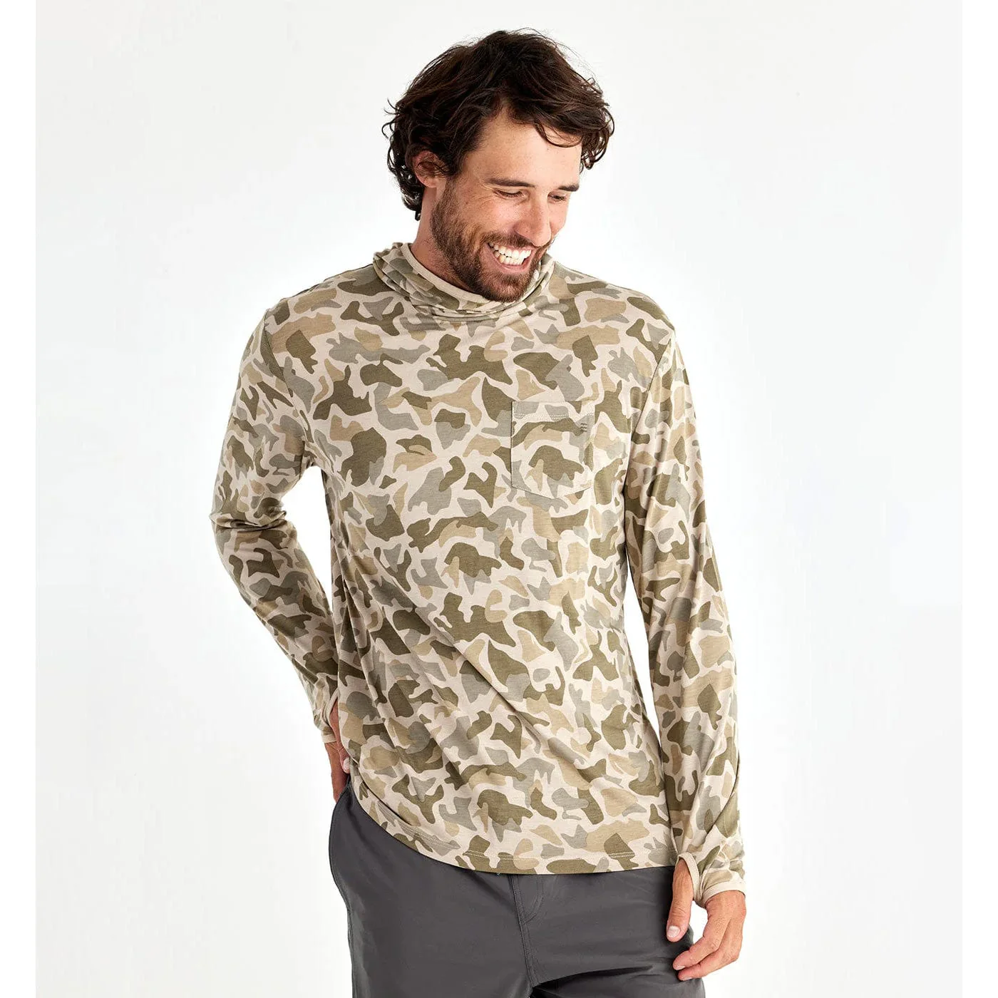 Free Fly Men's Bamboo Lightweight Hoodie - Image 13