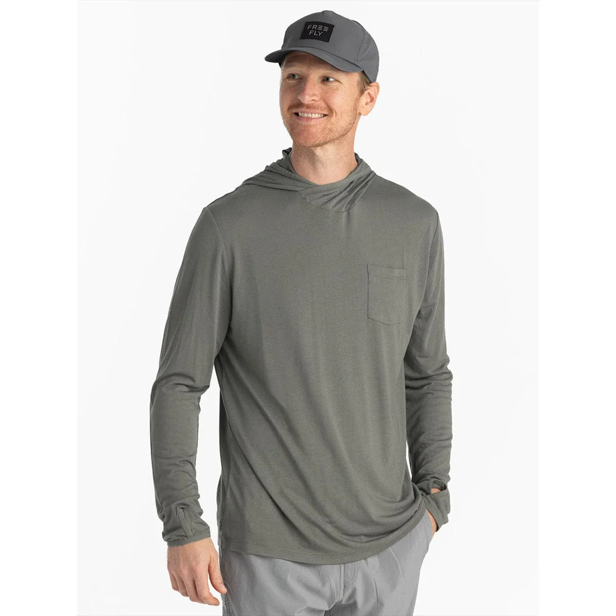 Free Fly Men's Bamboo Lightweight Hoodie - Image 16