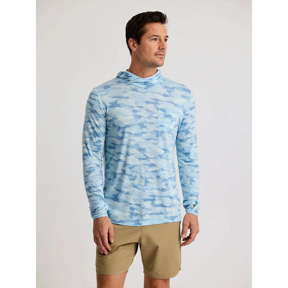 Free Fly Men's Bamboo Lightweight Hoodie - Image 4
