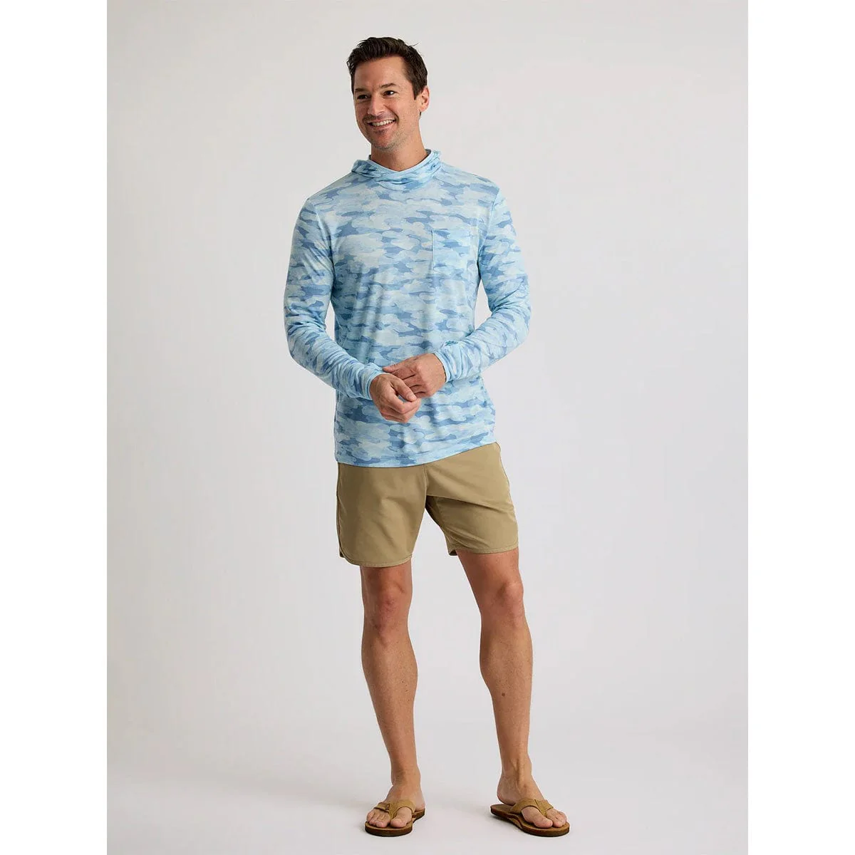 Free Fly Men's Bamboo Lightweight Hoodie - Image 6