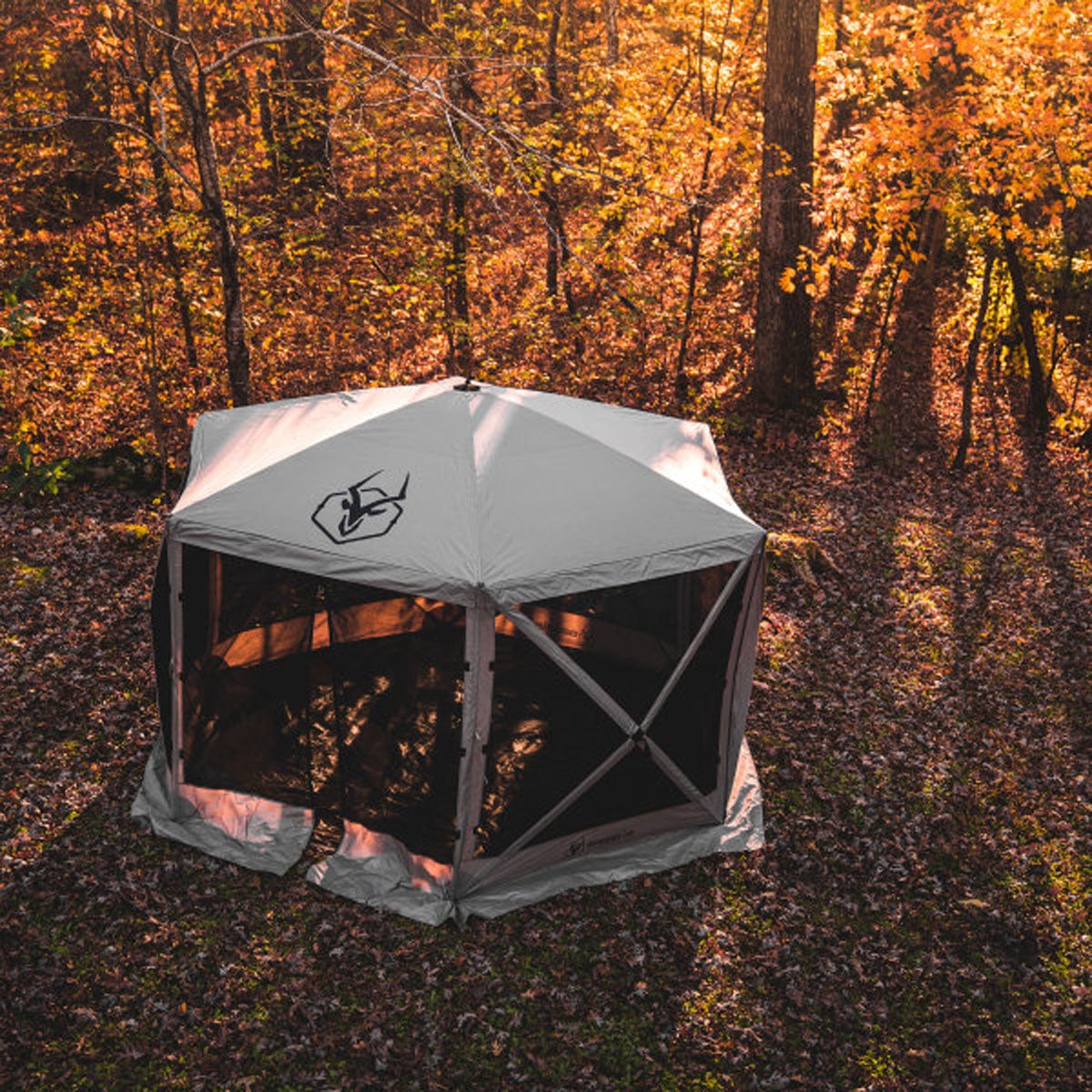 Gazelle G6 Pop UP Portable 6 Sided Gazebo Screen Tent - Image 3