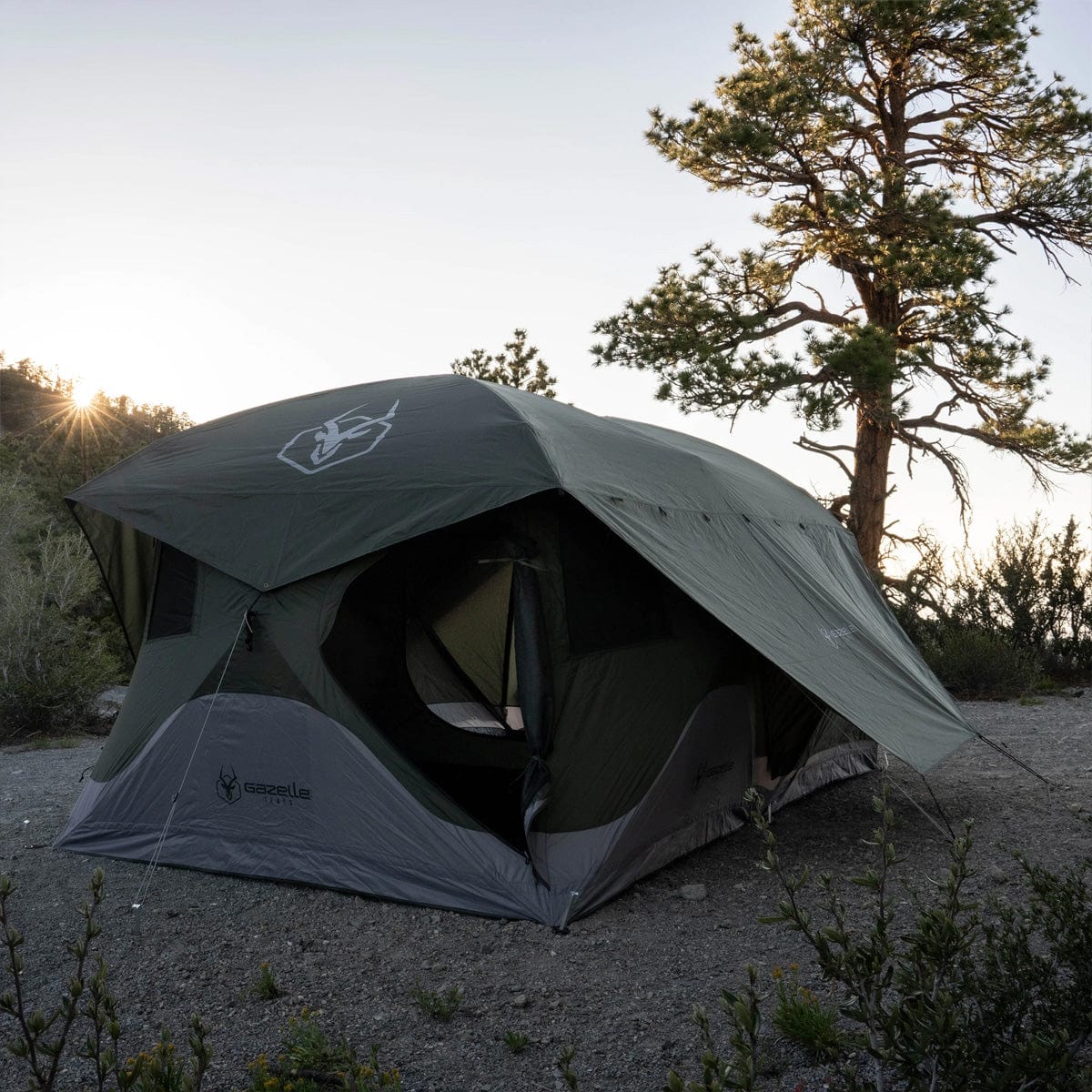 Gazelle T4 Tandem Hub Pop Up Tent - Image 4