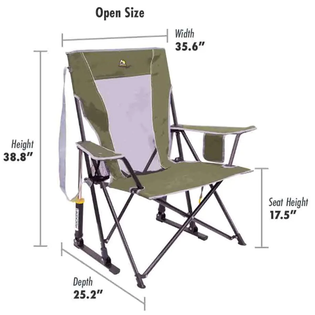 GCI Outdoor Comfort Pro Rocker Chair - Image 7