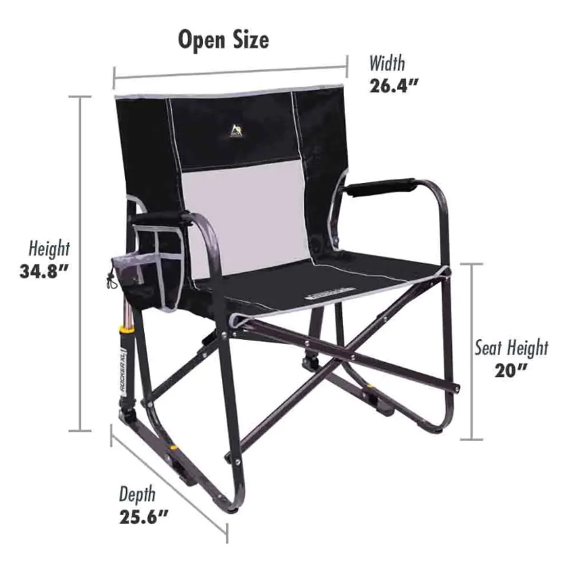 GCI Outdoor Freestyle Rocker XL Chair - Image 3