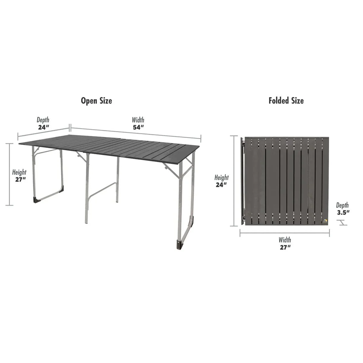 GCI Outdoor Slim Fold Table - Image 7