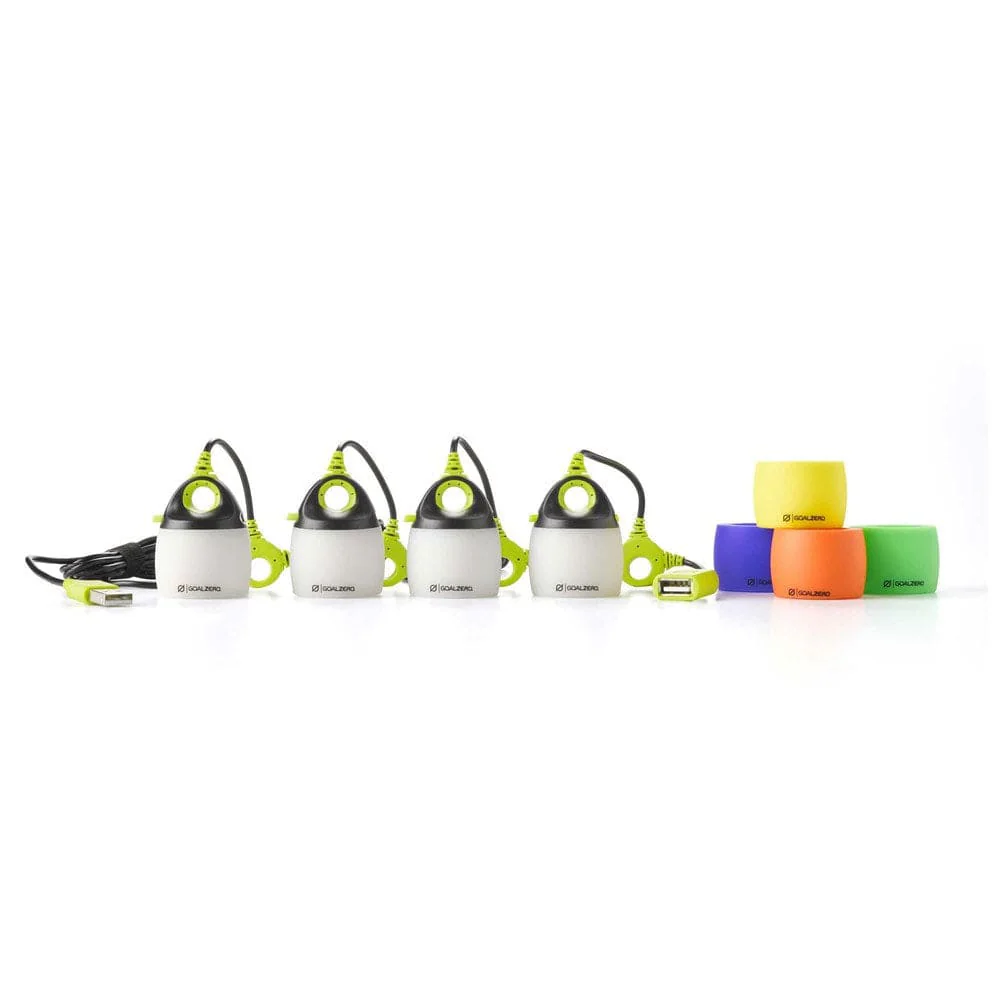 Goal Zero Light-A-Life Mini 4-Pack with Shades - Image 2