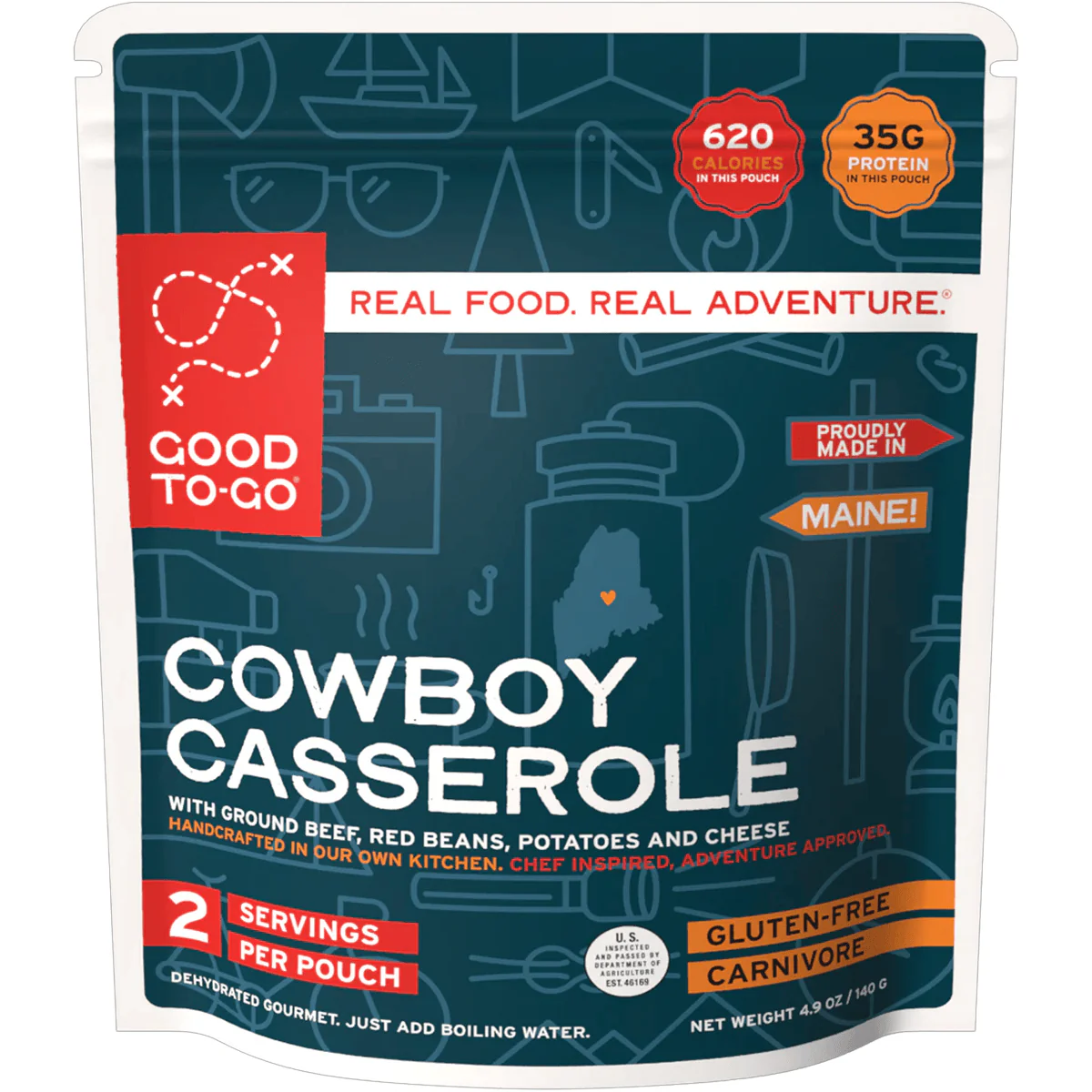 Good To-Go Cowboy Casserole w/ Beef & Potatoes