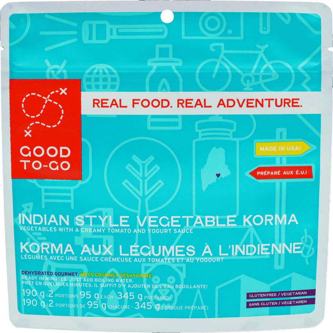 Good To-Go Indian Vegetable Korma 2 Servings