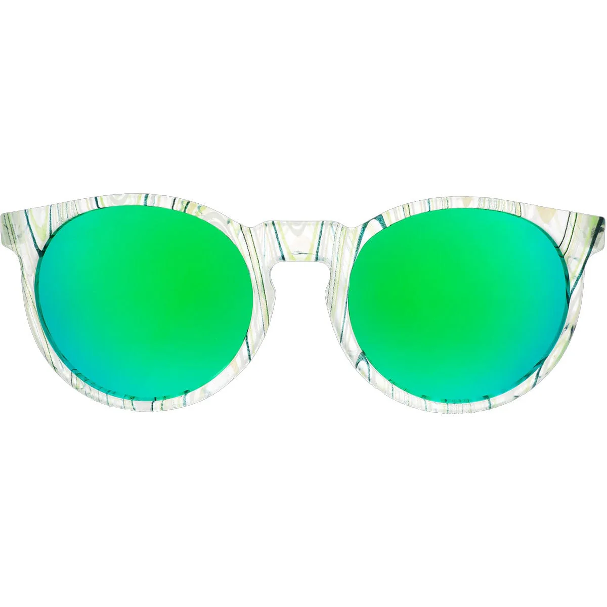 goodr Circle G Sunglasses - Marble Arts Master - Image 2