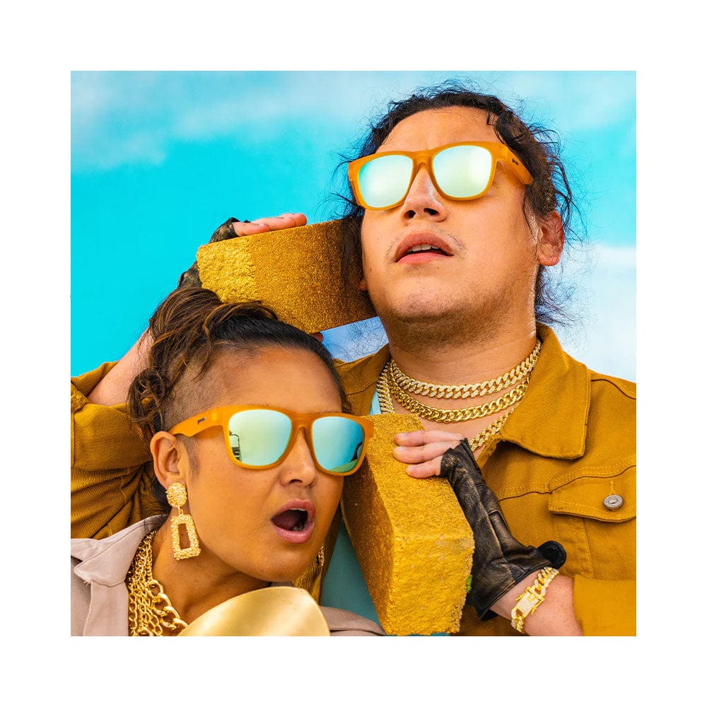 goodr BFG Sunglasses - Gold Digging With Sasquatch - Image 2