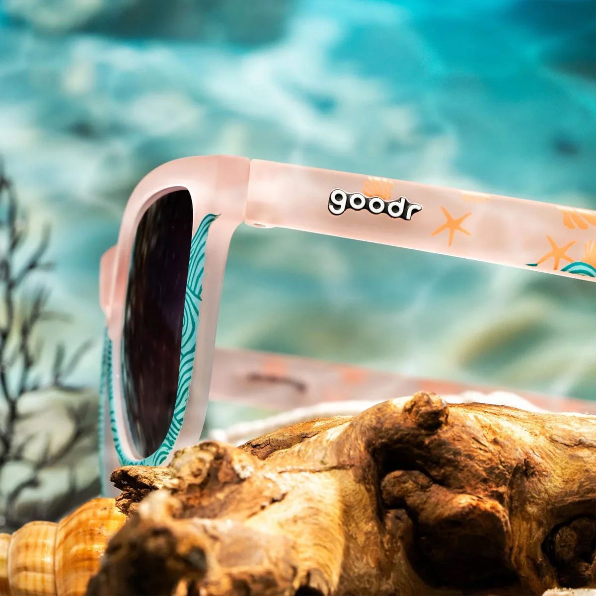 goodr OG Sunglasses - Mermaid Hair, Don't Care - Image 3