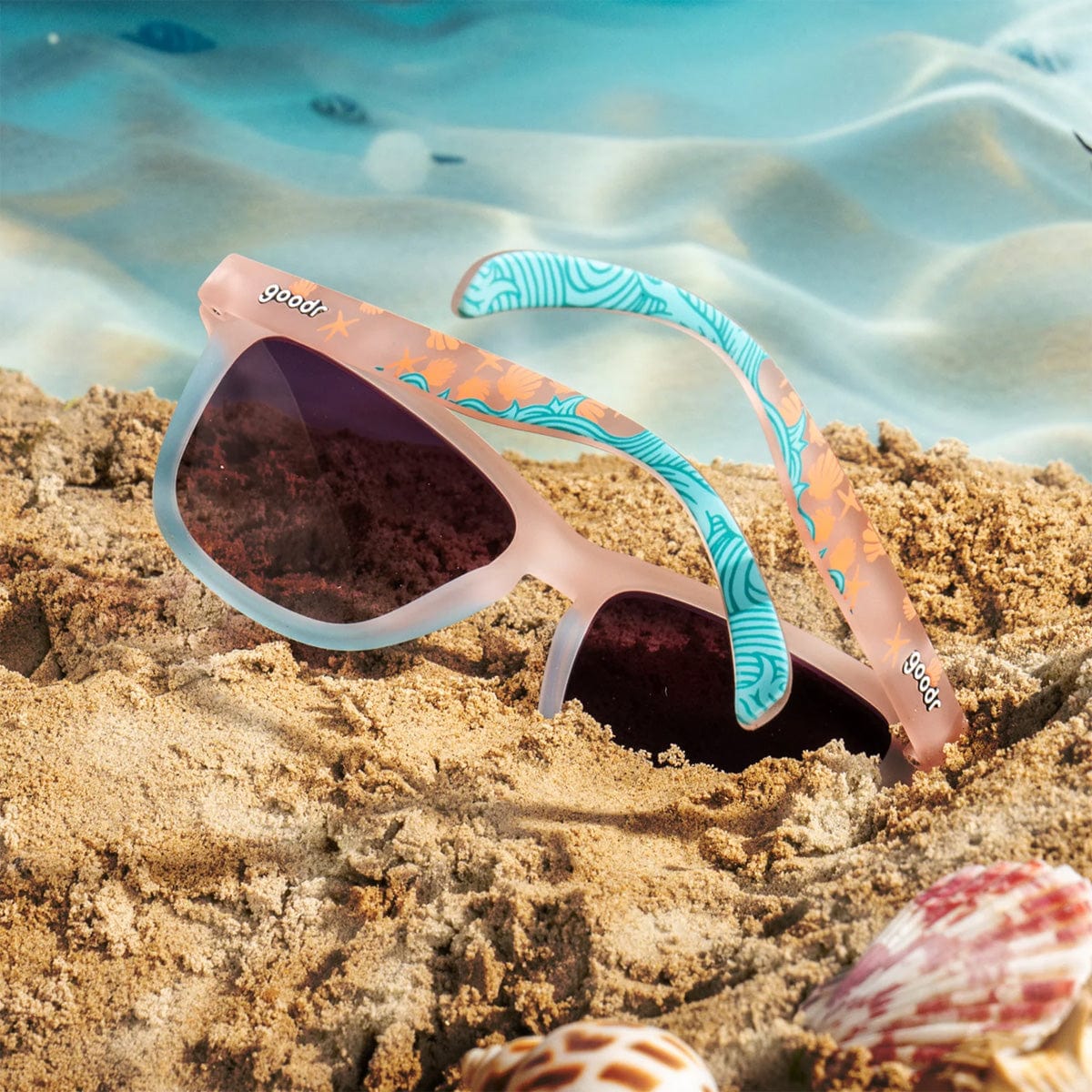 goodr OG Sunglasses - Mermaid Hair, Don't Care - Image 4