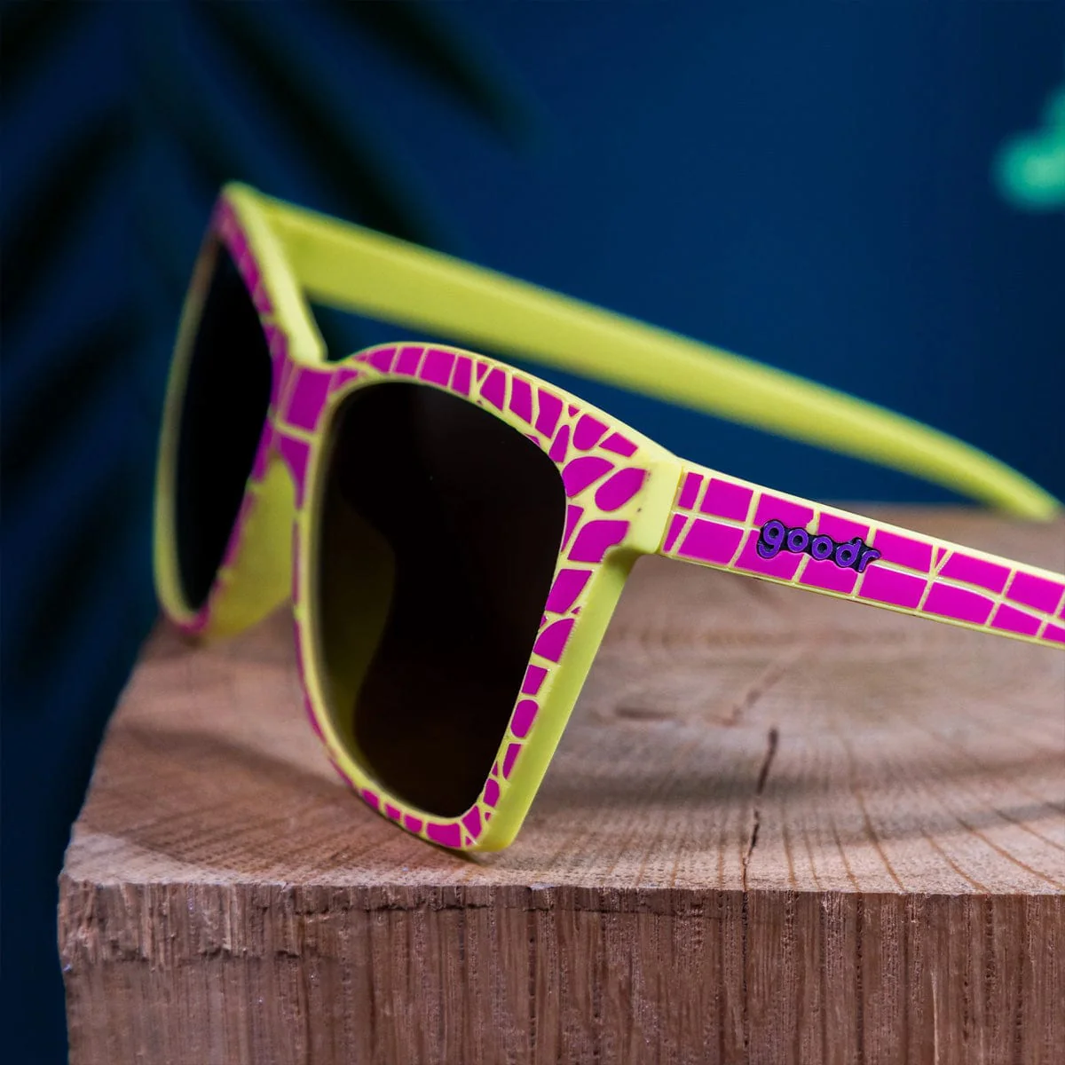 goodr Pop G Sunglasses - Croco-Dial For A Good Time - Image 3