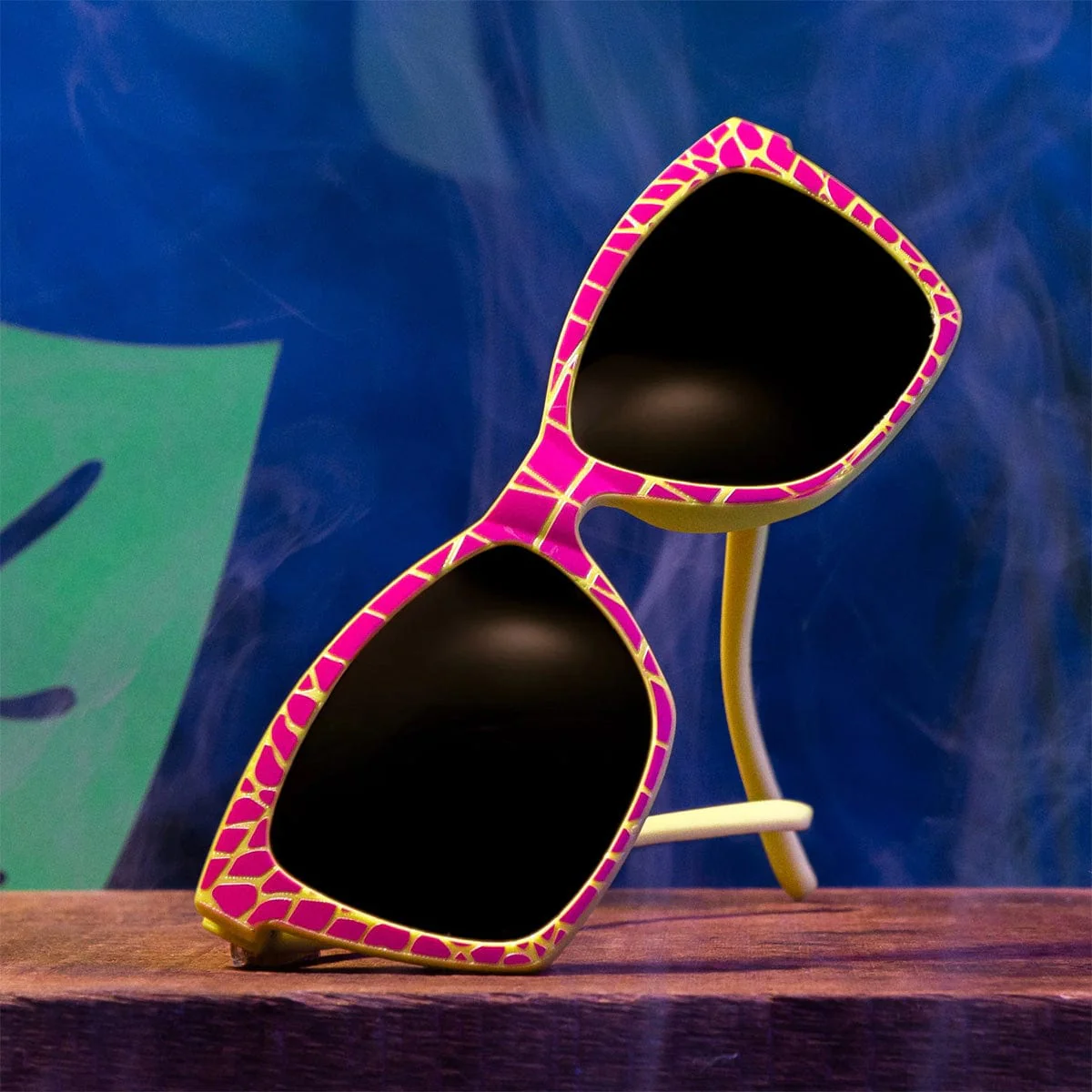 goodr Pop G Sunglasses - Croco-Dial For A Good Time - Image 4