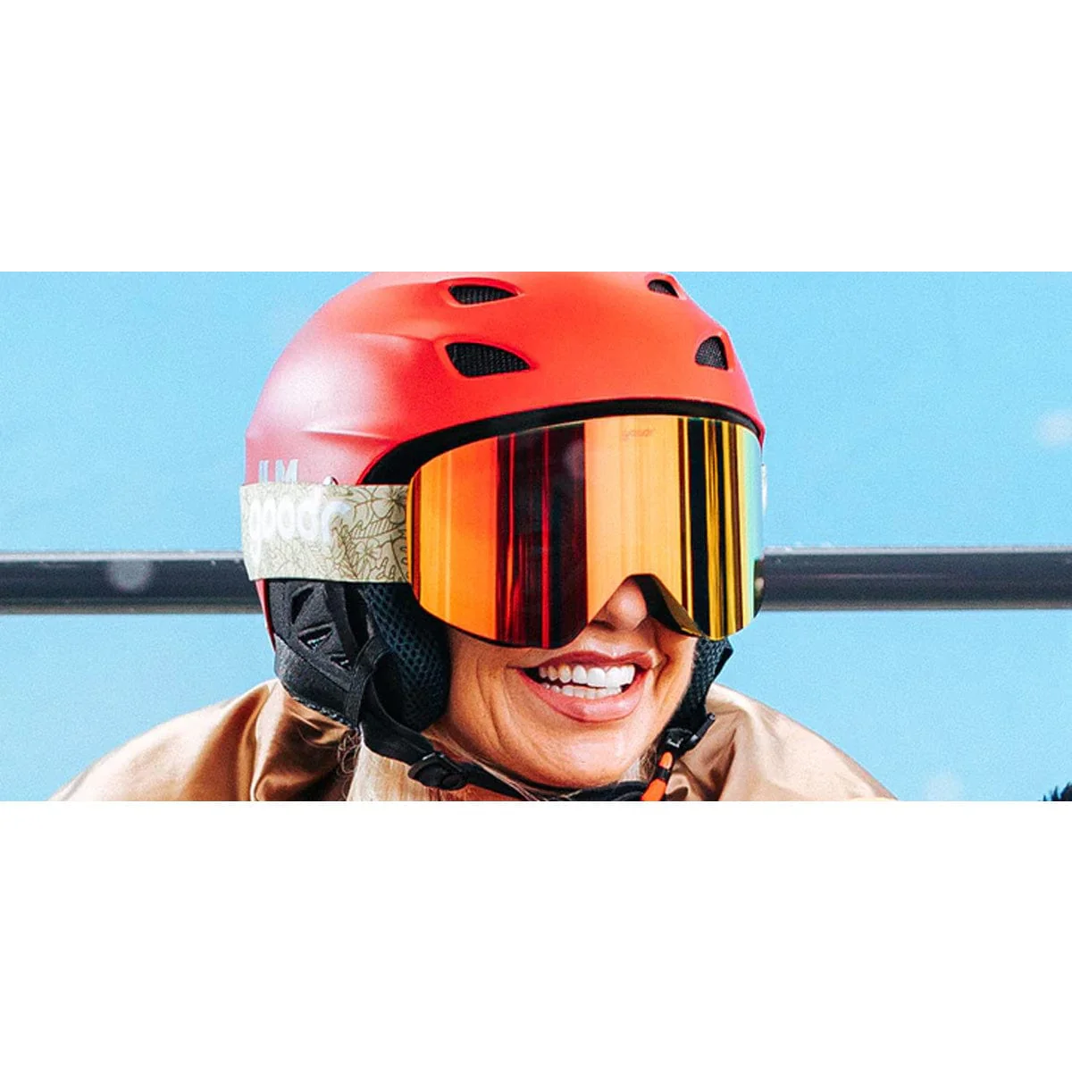 goodr Snow G Snow Goggles - Here For The Hot Toddies - Image 3