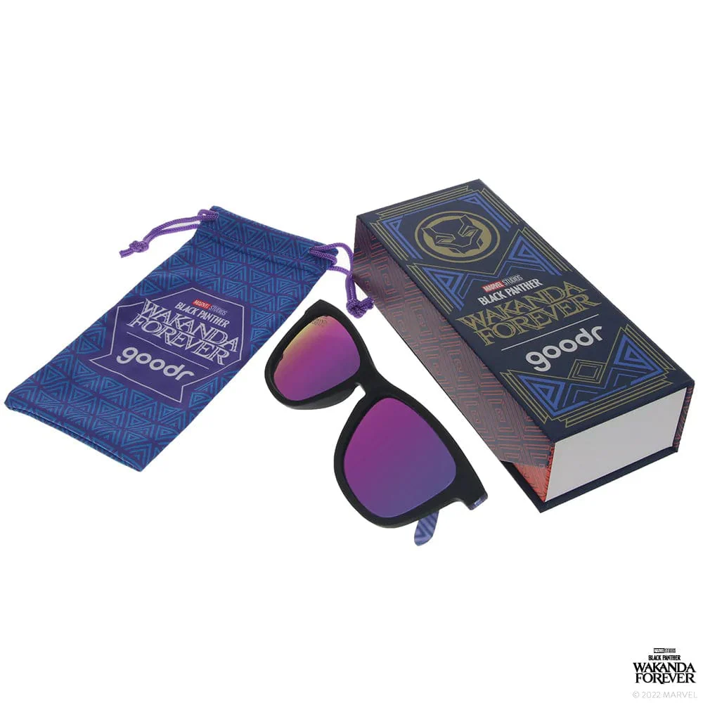 goodr OG Marvel Comics Sunglasses - Vibranium Vision - Image 3