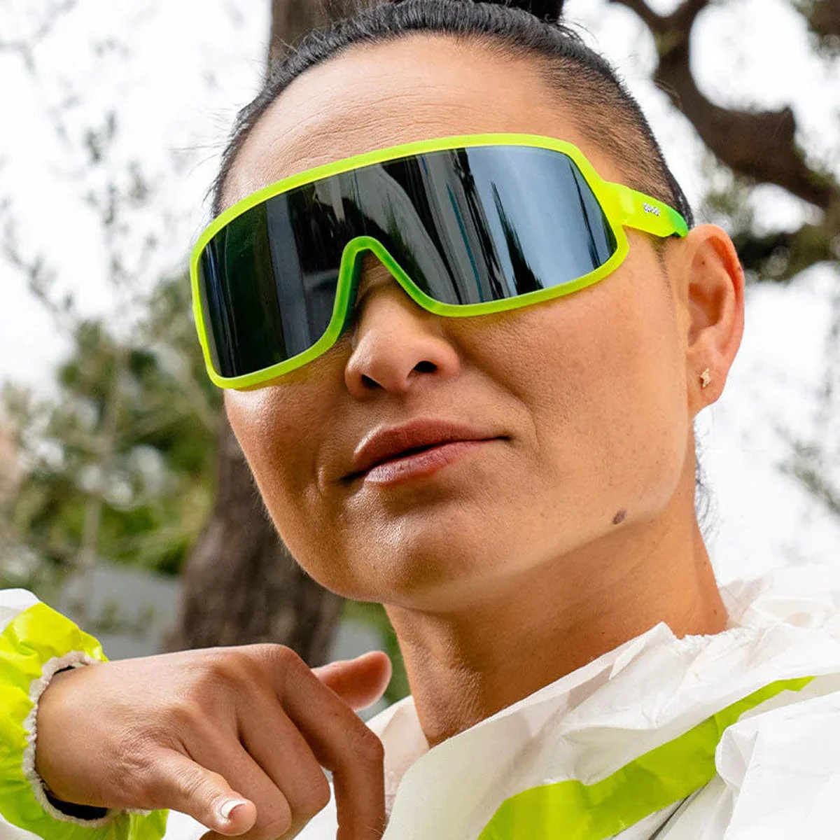 goodr Wrap G Sunglasses - Nuclear Gnar - Image 5