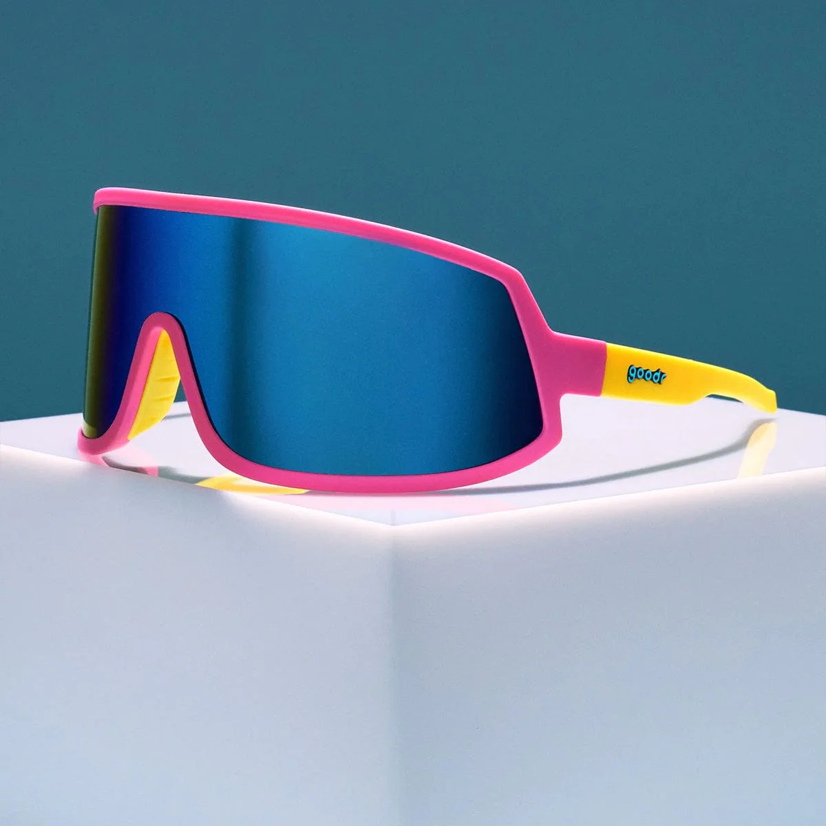 goodr Wrap G Sunglasses - My Other Ride Is A Jetpack - Image 3