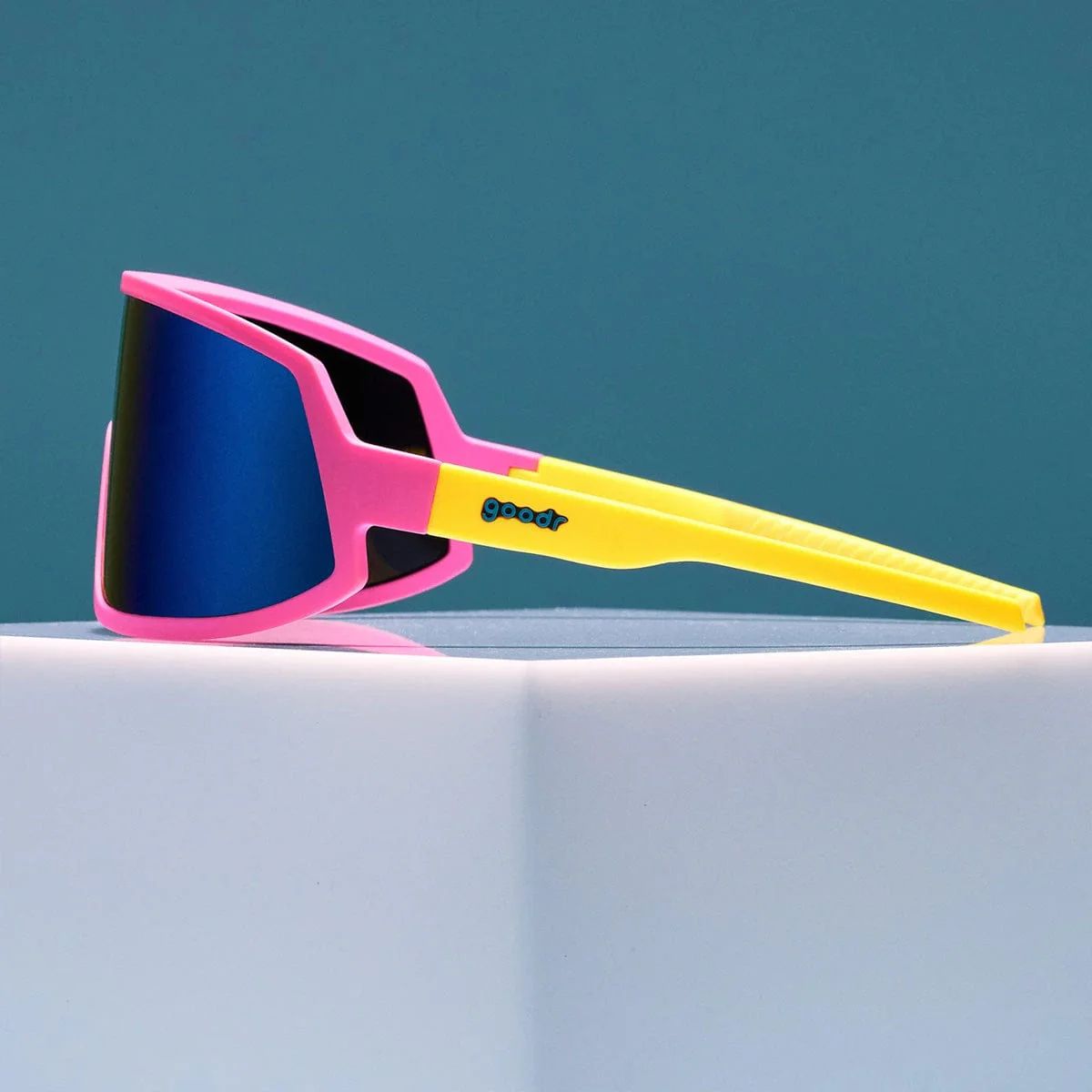 goodr Wrap G Sunglasses - My Other Ride Is A Jetpack - Image 4