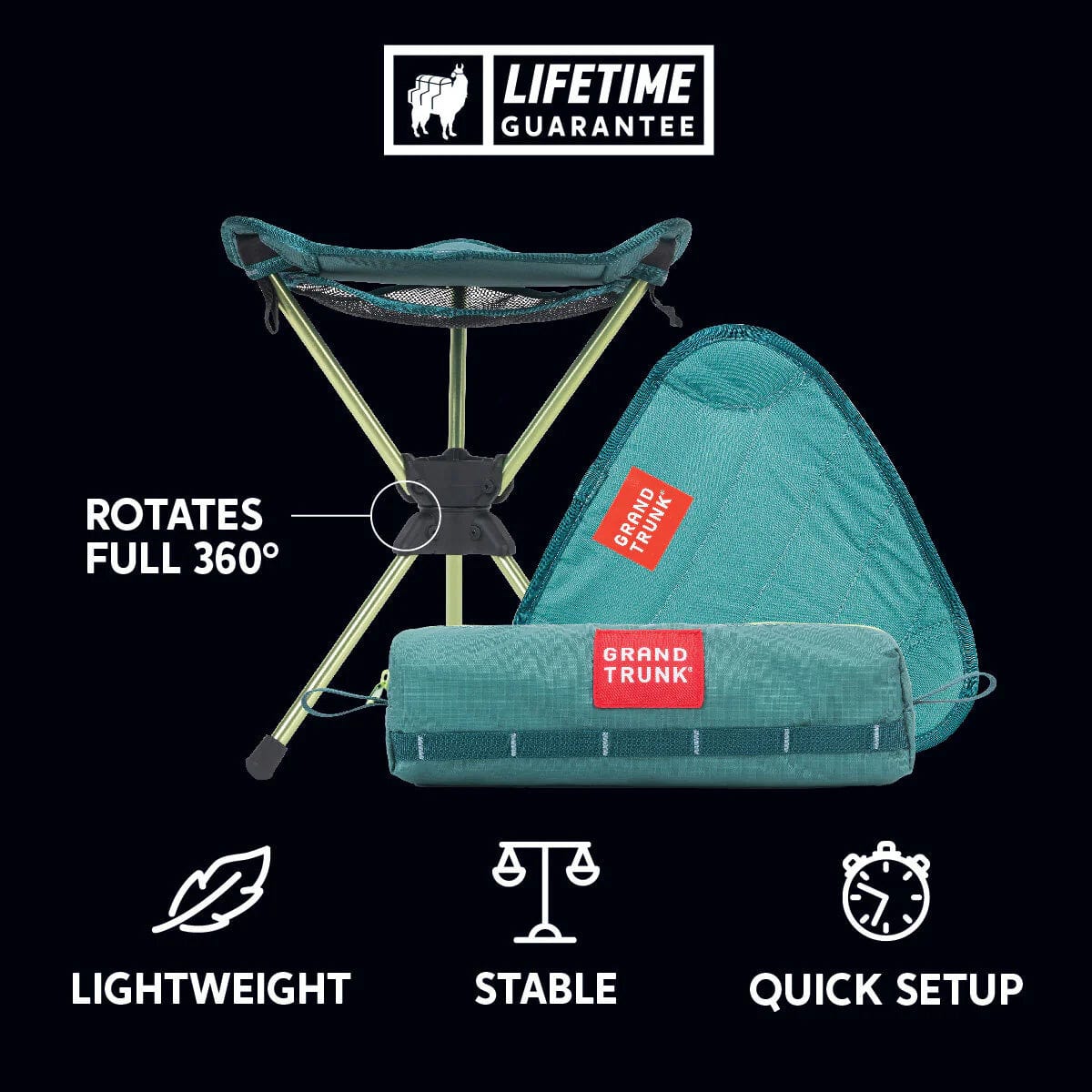 Grand Trunk Compass 360 Stool - Image 14
