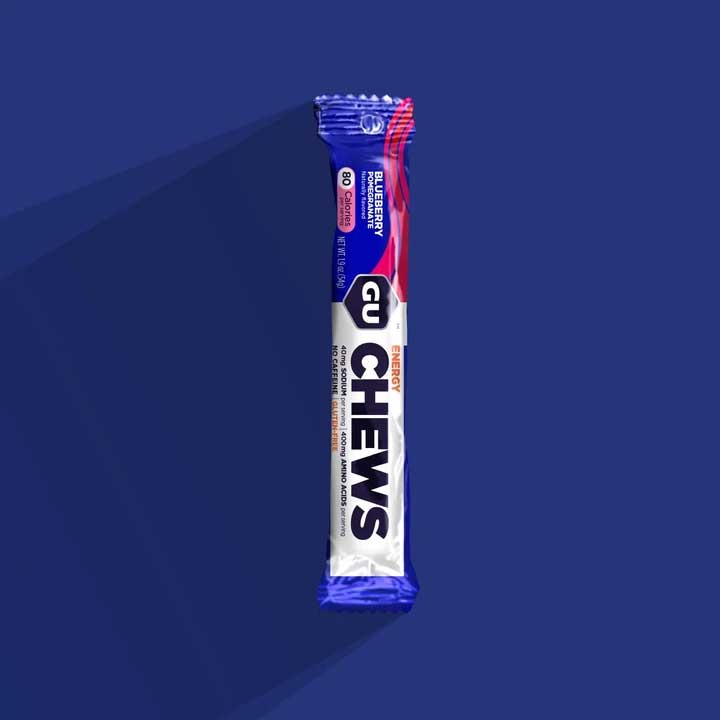 GU Chews Blueberry Pomegranate Energy Chews