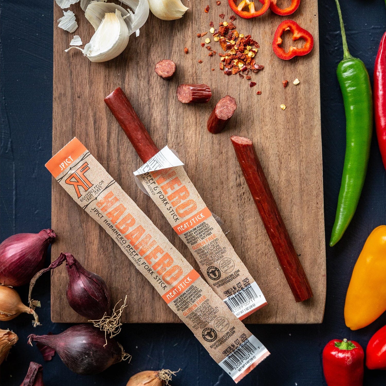 Righteous Felon Habanero - Beef & Pork Stick