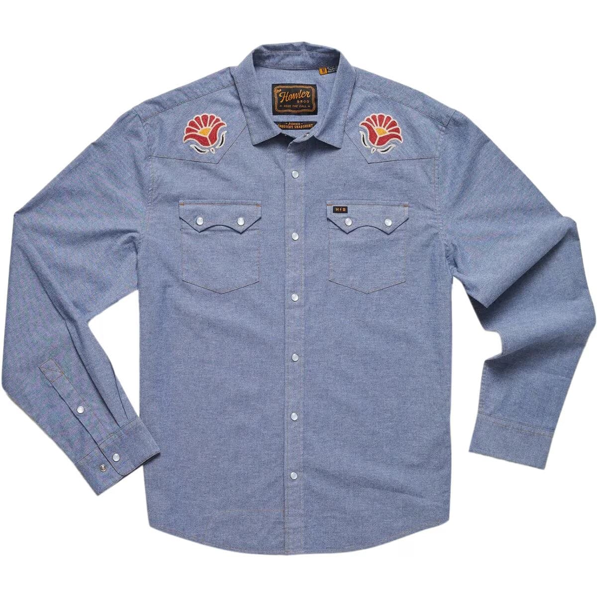 Howler Brothers Crosscut Deluxe Snapshirt - Image 6