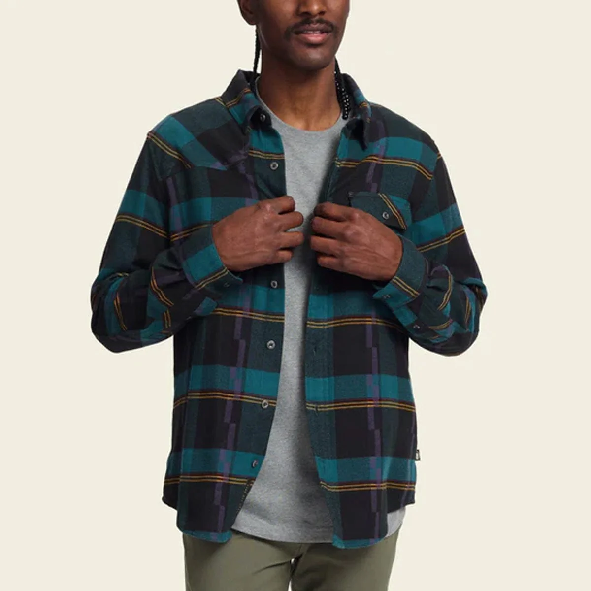 Howler Brothers Harker's Flannel Shirt - Image 14
