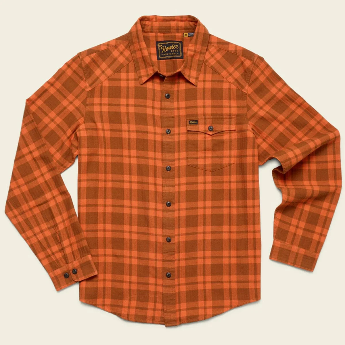 Howler Brothers La Grange Lightweight Flannel Cohen Plaid