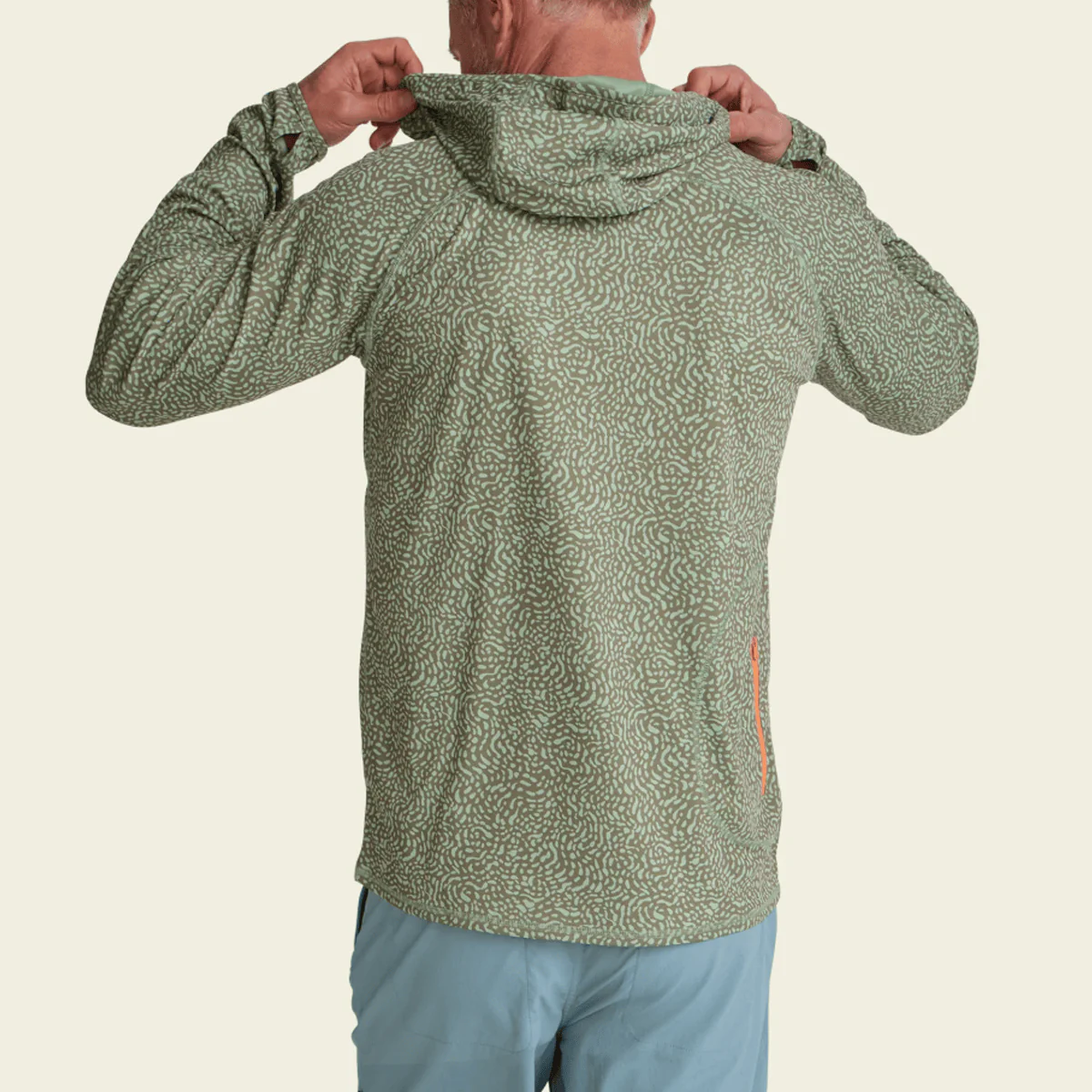 Howler Brothers Loggerhead Hoodie - Pond Patterns / Mermaid - Image 2