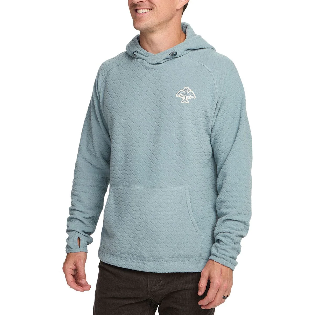 Howler Brothers Palo Duro Fleece Hoodie Mountain Grid