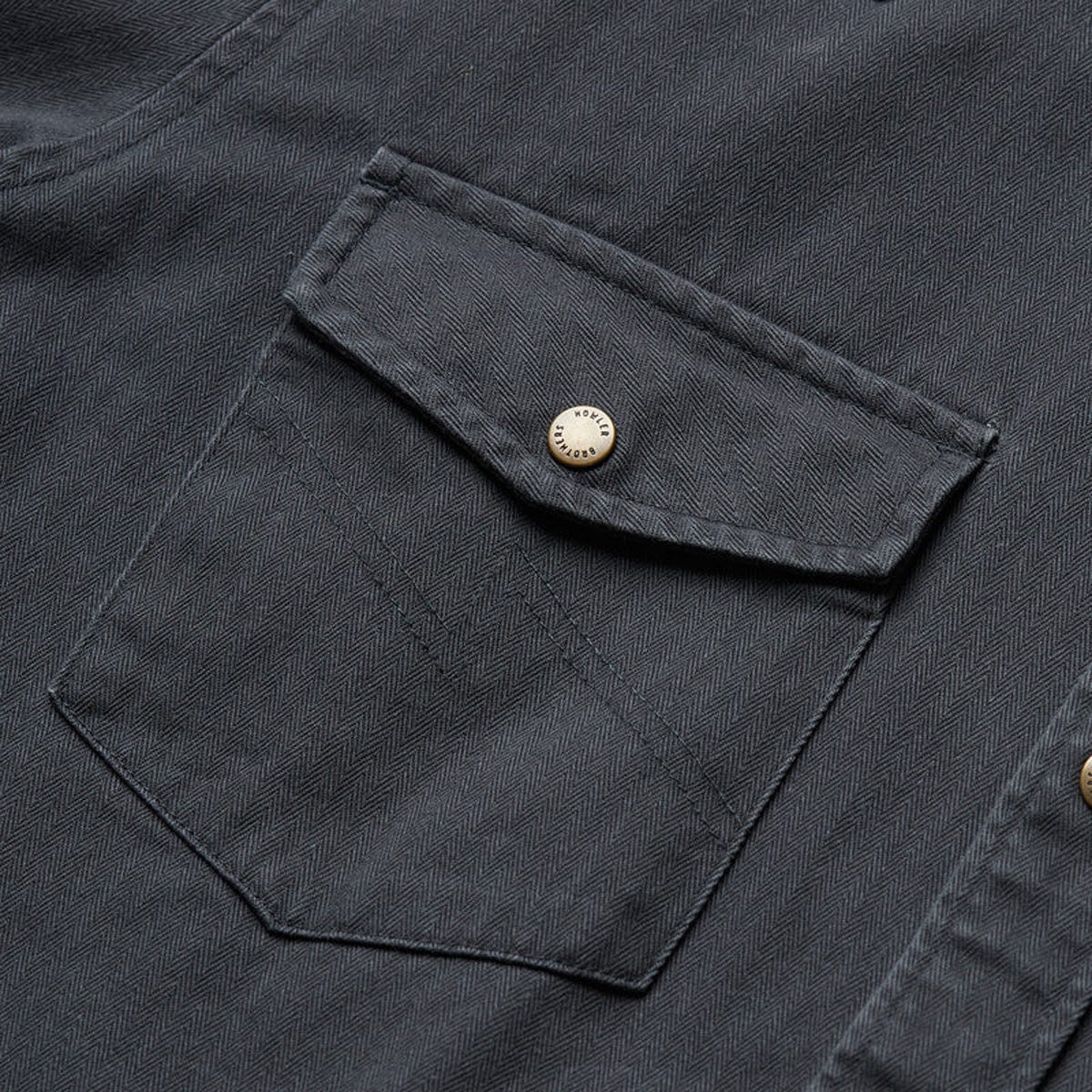 Howler Brothers Sawhorse Work Shirt - Crow Black - Image 3