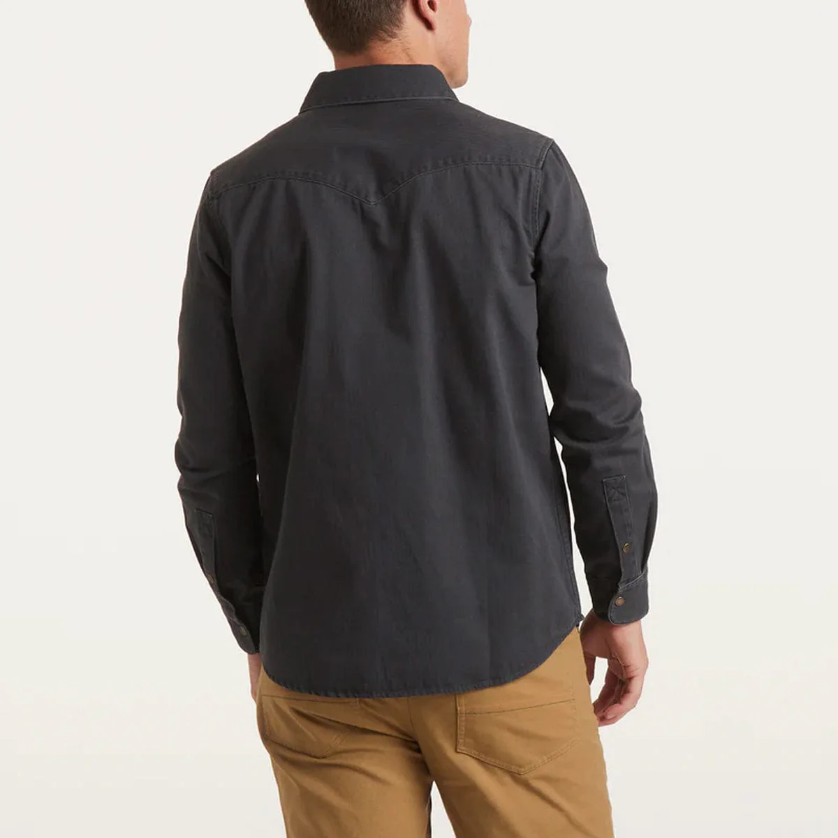 Howler Brothers Sawhorse Work Shirt - Crow Black - Image 6