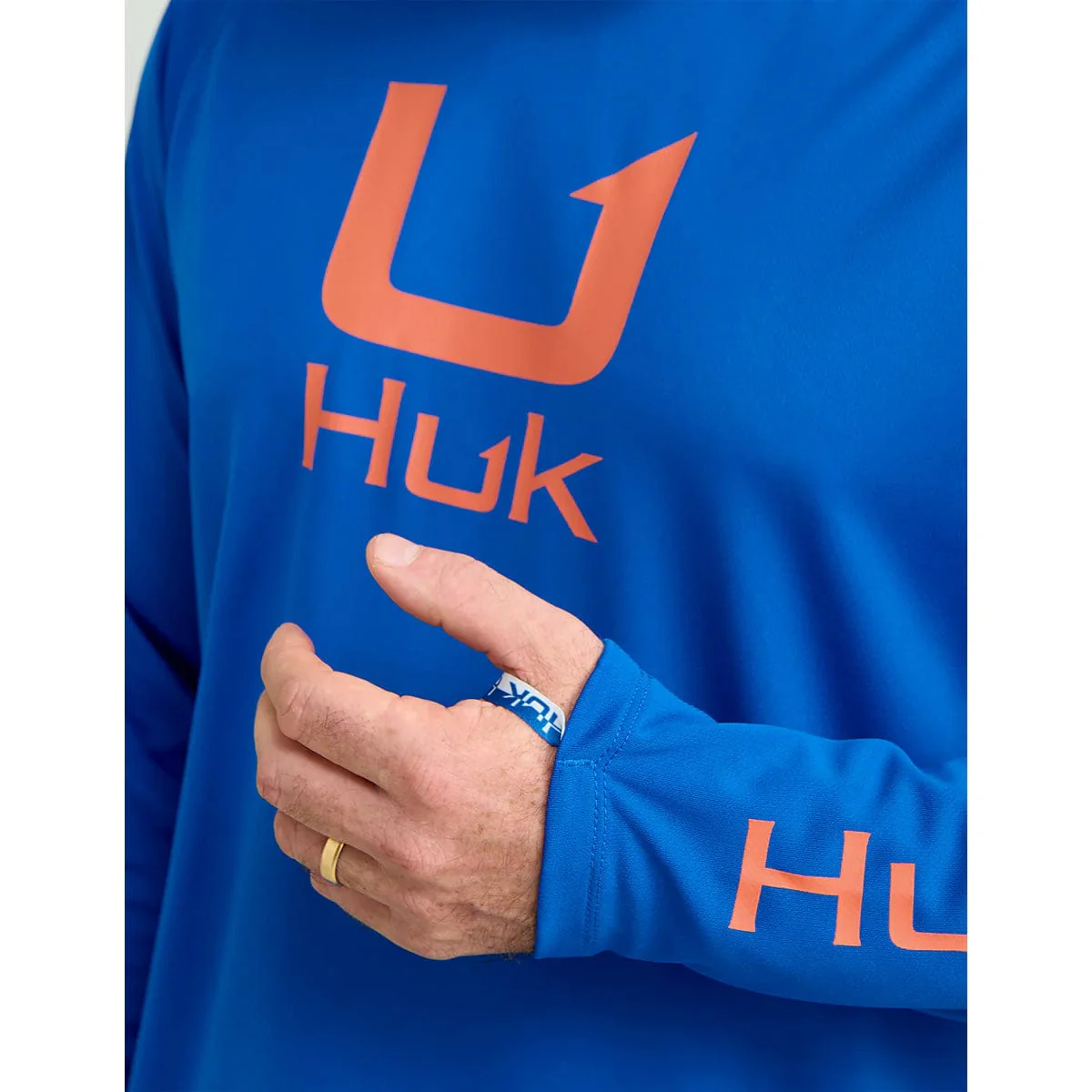 HUK Men's Icon Long Sleeve Hoodie - Image 3
