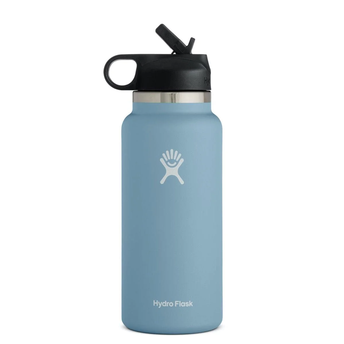 Hydro Flask 32 oz. Wide Mouth With Straw Lid 2.0 Water Bottle - Old Style - Image 3