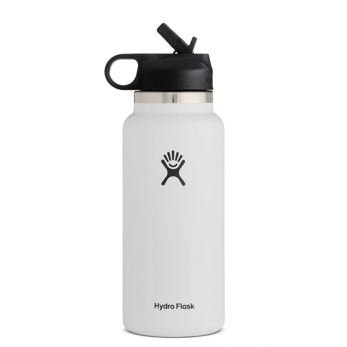 Hydro Flask 32 oz. Wide Mouth With Straw Lid 2.0 Water Bottle - Old Style - Image 4