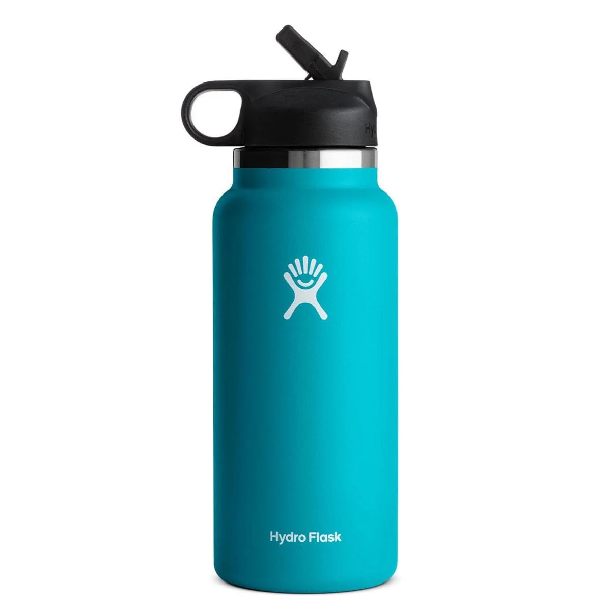 Hydro Flask 32 oz. Wide Mouth With Straw Lid 2.0 Water Bottle - Old Style - Image 7