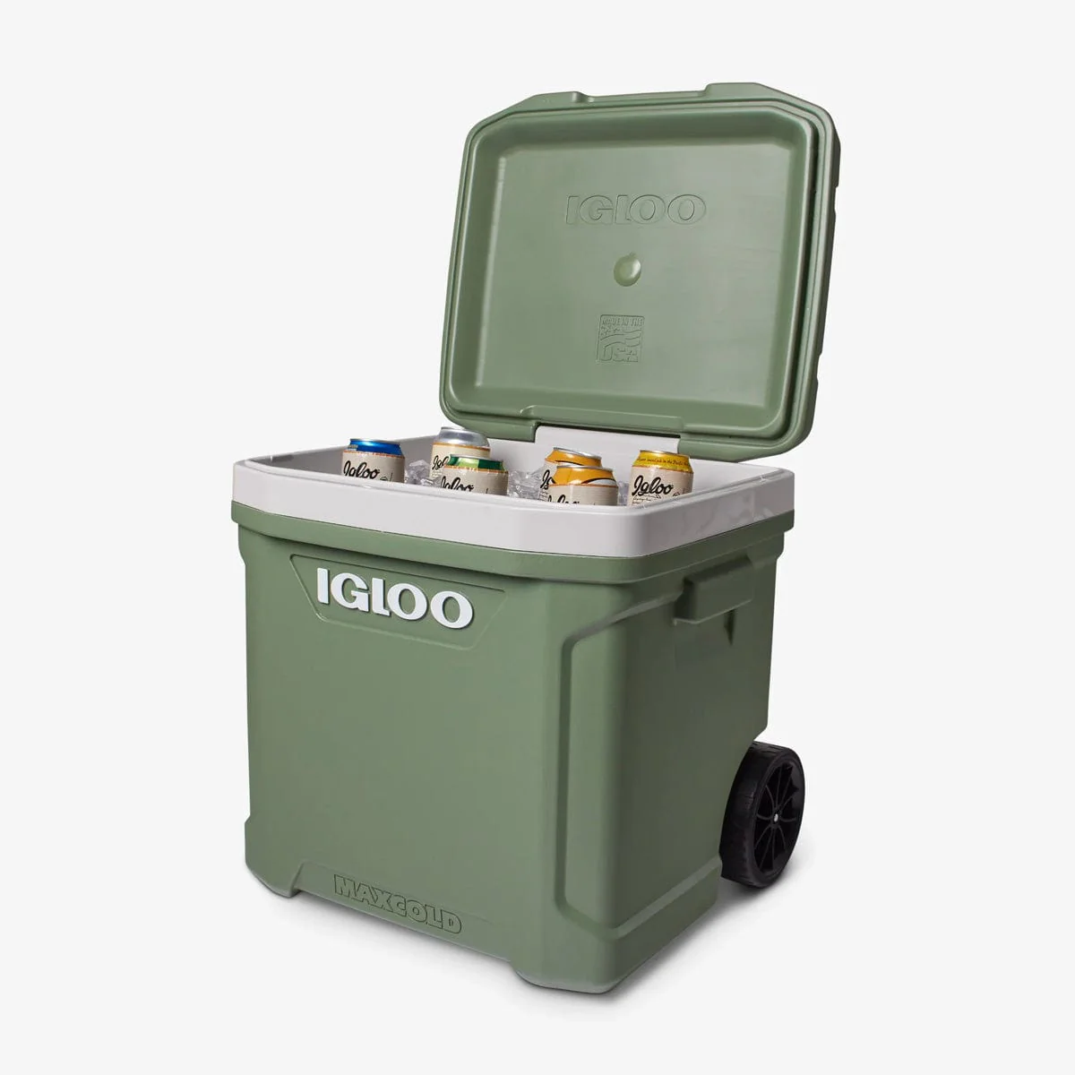 Igloo ECOCOOL Latitude 60 Quart Roller Cooler - Image 3