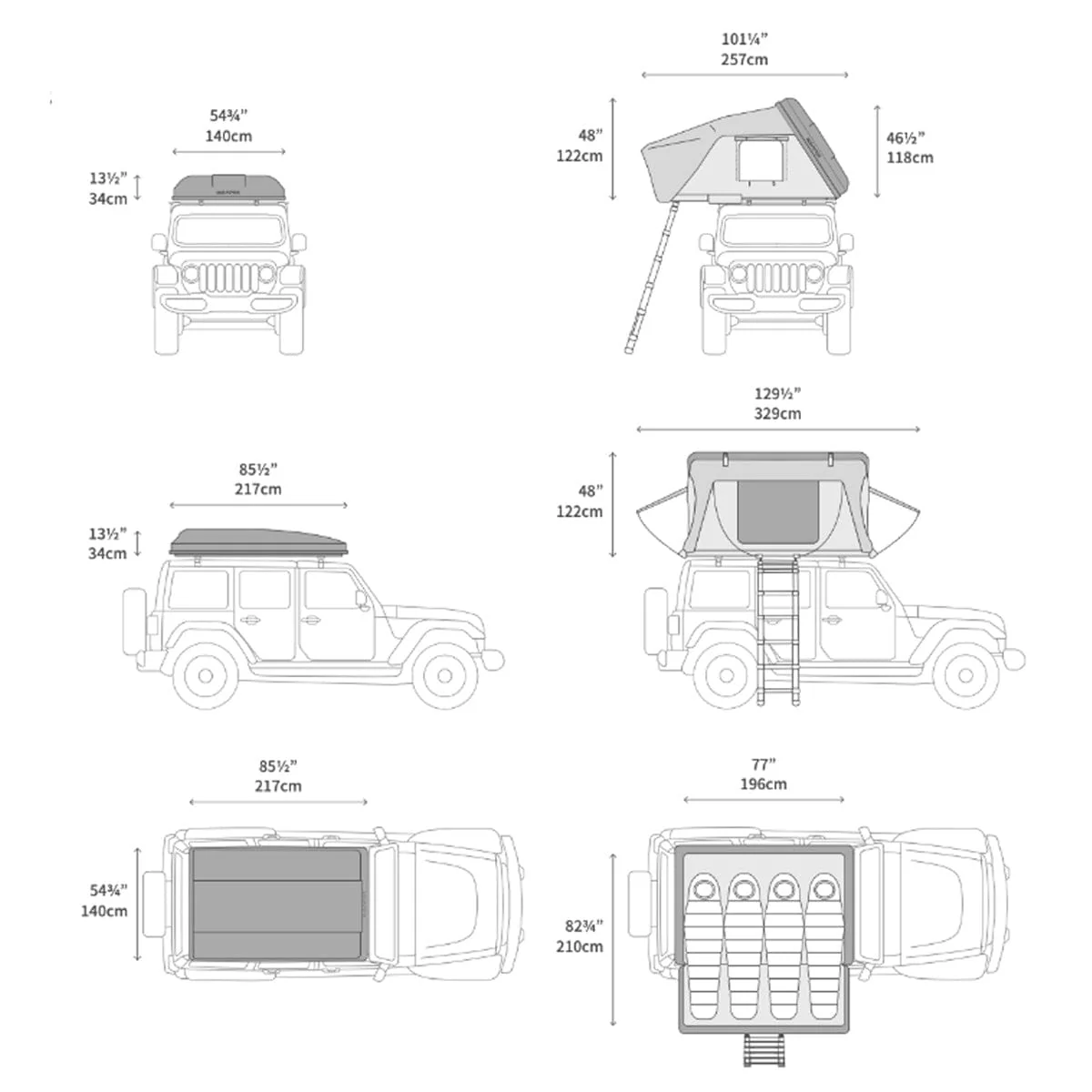 iKamper Skycamp DLX RoofTop Tent - Image 24