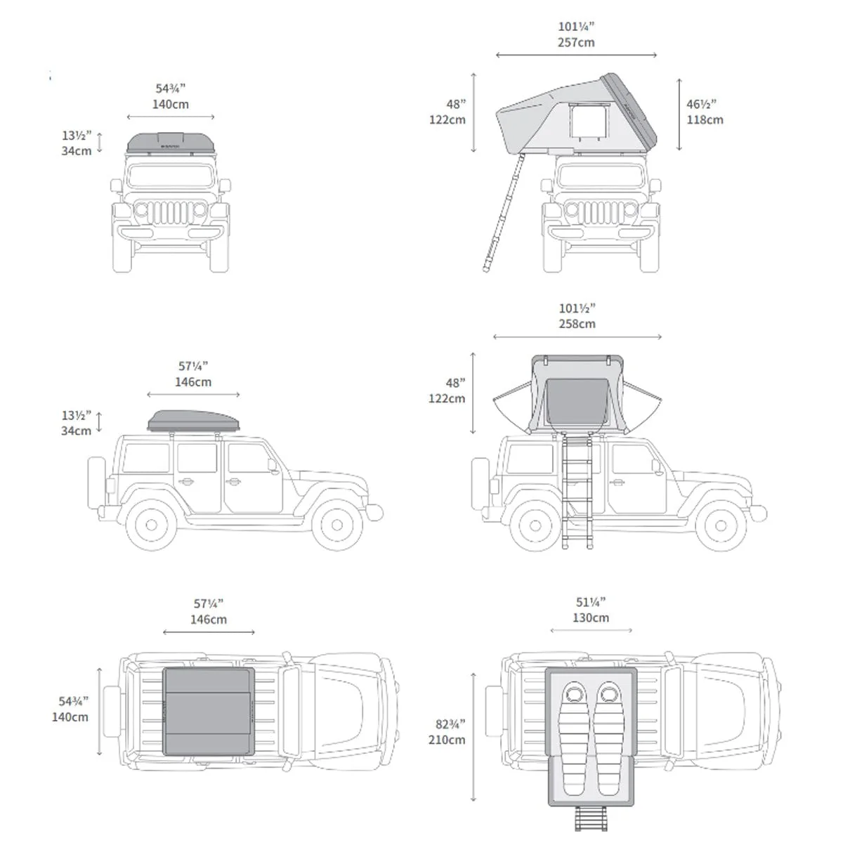 iKamper Skycamp DLX Mini RoofTop Tent - Image 24