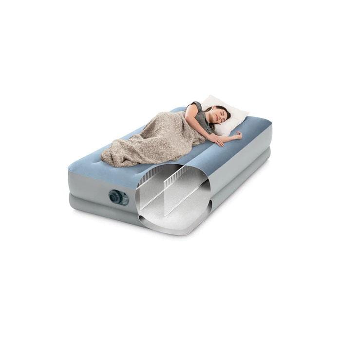 Intex Twin Raised Comfort Airbed with Fiber Tech - Image 3